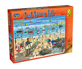 Just Living Life: Beachcombers (1000pc Jigsaw) Board Game
