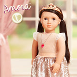 Our Generation: 18" Deluxe Doll - Amora & Accessories Gift Set