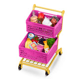 Our Generation - Shopping Cart with Groceries Set