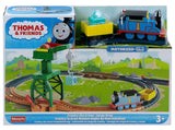 Thomas & Friends: Motorised Track Set - Cranky the Crane Cargo Drop
