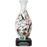 Vase Puzzle: Singing Birds and Fragrant Flowers (160pc)