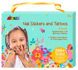 Avenir: Nail Stickers & Tattoos Set - Flower