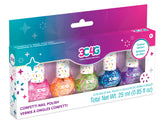 3C4G: Confetti Nail Polish - 5-Pack