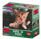 Prime3D: Pounce Tricolour Cat Puzzle - 150pcs Board Game