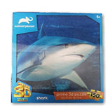 Prime3D Animal Planet Puzzle: Shark (150pc) Board Game