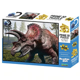 Prime3D: Discovery Prehistoric Era Triceratops Puzzle (500pc) Board Game