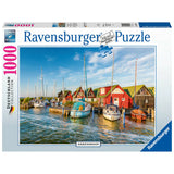 Ravensburger: Colourful Harbourside, Germany (1000pc Jigsaw) Board Game