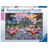 Ravensburger: Pink Flamingos (1000pc Jigsaw) Board Game
