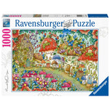 Ravensburger: Floral Mushroom Houses (1000pc Jigsaw) Board Game