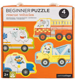 Petit Collage: Beginner Puzzle - Rescue Vehicles