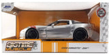 Jada: Big Time Muscle - 2006 Corvette Z06 - Silver - 1:24 Diecast Model