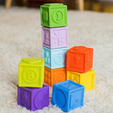 Bright Starts: KaleidoCubes 9 Stack & Squeeze Blocks