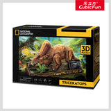 National Geographic 3D Dino Puzzle: Triceratops (44pc)