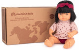 Miniland: Anatomically Correct Baby Doll - Asian Girl (38cm)