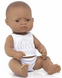 Miniland: Anatomically Correct Baby Doll - Hispanic Boy (32cm)