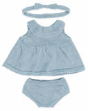 Miniland: Baby Doll Clothing - Knitted Dress & Headband (38cm)