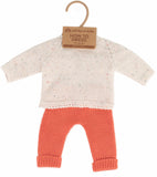 Miniland: Baby Doll Clothing - Knitted Sweater & Trousers (38cm)
