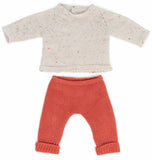 Miniland: Baby Doll Clothing - Knitted Sweater & Trousers (38cm)