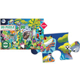eeBoo: Rainforest Life (20pc Jigsaw) Board Game