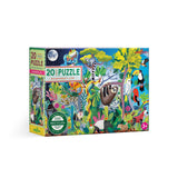eeBoo: Rainforest Life (20pc Jigsaw) Board Game