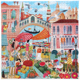 eeBoo: Venice Open Market (1000pc Jigsaw) Board Game