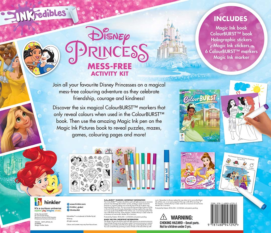 Inkredibles: Activity Kit - Disney Princess