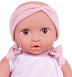 Babi: 14" Baby Doll - Style 2 (Pink Bodysuit & Headband)