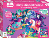 Shiny Shaped Puzzle: Magical Unicorn (100pc) Board Game