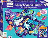 Shiny Shaped Puzzle: Cosmic Mission (100pc) Board Game