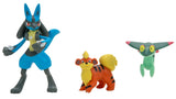 Pokemon: Battle Figure Set - Growlithe, Dreepy, Lucario
