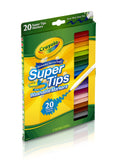Crayola: 20 Washable Super Tips Markers