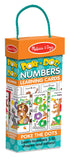 Melissa & Doug: Poke-a-Dot Learning Cards - Numbers