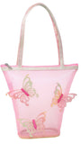 Pink Poppy: Rainbow Butterfly - Handbag