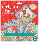 eeBoo: Origami Papers - Flower Patterns