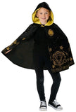 Harry Potter: Hogwarts Hooded Robe - Black & Gold (Size: 6+)