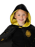 Harry Potter: Hogwarts Hooded Robe - Black & Gold (Size: 6+)