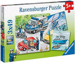 Ravensburger: Police in Action (3x49pc Jigsaws) Board Game