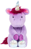 B. Happyhues Stuffed Plush Toy - Unicorn (Purple)