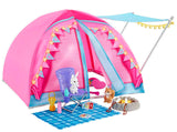Barbie: Let's Go Camping Tent - Doll Playset