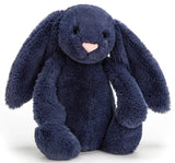 Jellycat: Bashful Navy Bunny - Medium Plush Toy