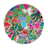 eeBoo: Round Puzzle - Busy Cats (100pc Jigsaw) Board Game