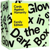 Cards Against Humanity: Family Edition - First Board Game Expansion (Glow in the Dark Box)