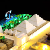 BrickFans: Great Pyramid of Giza - Light Kit