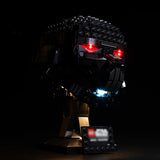 BrickFans: Dark Trooper Helmet - Light Kit
