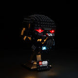 BrickFans: Dark Trooper Helmet - Light Kit