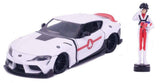 Jada: Robotech - Rick & 2020 Toyota Supra - 1:24 Diecast Model