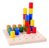 Hape: Little Room - Build Up Peg Board