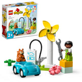LEGO DUPLO: Wind Turbine & Electric Car - (10985)