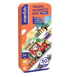 MierEdu: Travel Magnetic Puzzle Box - Trains (30pc) Board Game