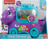 Fisher Price: Poppin’ Triceratops - Popper Pull-Toy